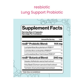 resB® Lung Support Probiotic